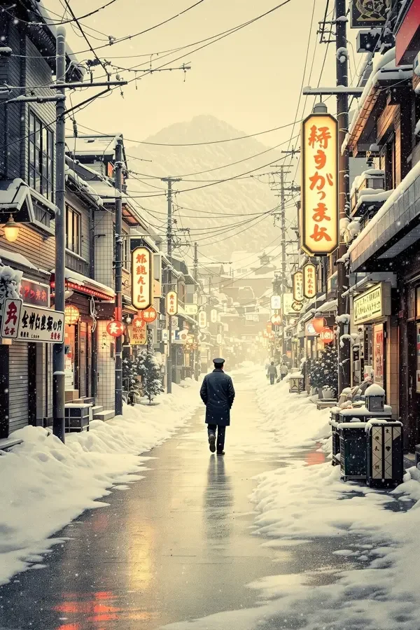 北国之雪 - 雪灯戏院 北国之雪 电影海报